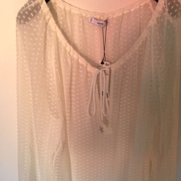 Plumeti White blouse